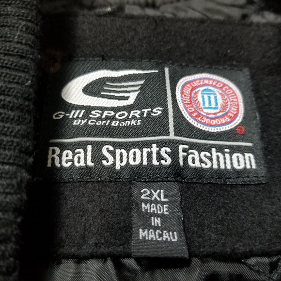 Vintage Miami Hurricanes Bomber Leather Jacket 2XL - Picture 3 of 8